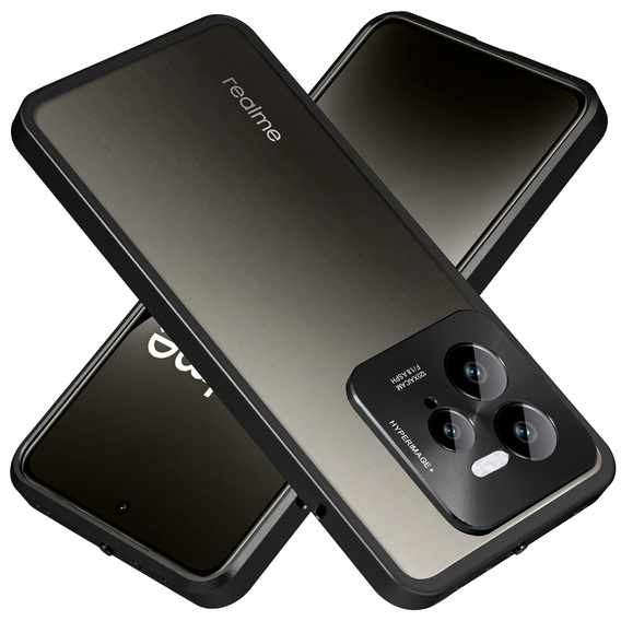1 x Case for Realme GT 7 Pro, Frame Case, black