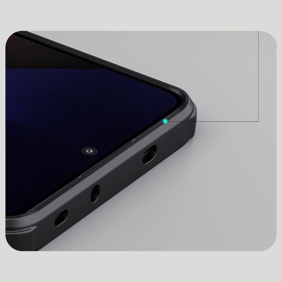NILLKIN Case for Xiaomi Poco X7 Pro 5G, Frosted Shield, for MagSafe, black