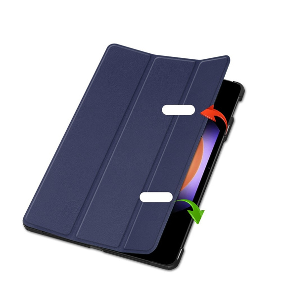 Case for Xiaomi Pad 6S Pro 12.4, Smartcase, dark blue