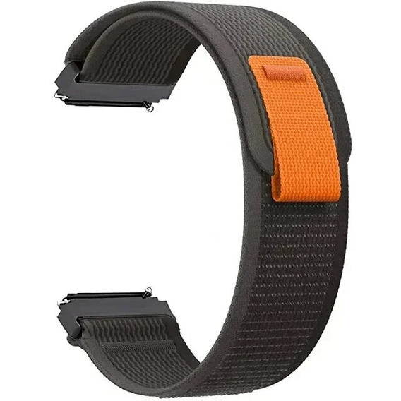 Nylon strap for Samsung Galaxy Watch Active 22mm, Grey