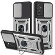 Case for Samsung Galaxy M52 5G, CamShield Slide, silver