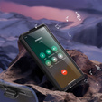 Waterproof case for Samsung Galaxy S25 Ultra, Redpepper, for MagSafe, black