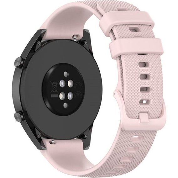 Silicone strap for Huawei Watch GT Runner / GT 3 46mm, Rose Pink