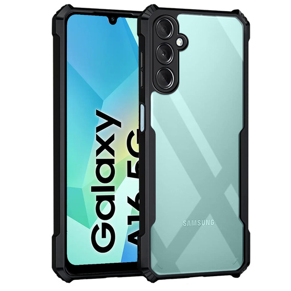 Case for Samsung Galaxy A16, AntiDrop Hybrid, black