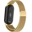 Milanese Bracelet Strap with Case for Xiaomi Smart Band 10 / 9 / 8, gold