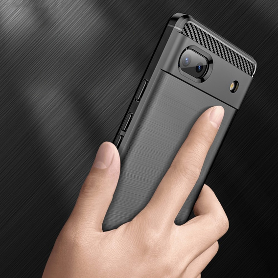 Case for Google Pixel 6A, Carbon, black