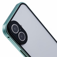 Case for iPhone 16, Magnetic Dual Glass, green