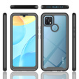 Case for Oppo A15 / A15S, Shockproof, with film, blue