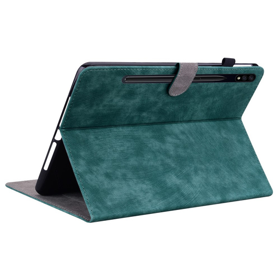 Case for Samsung Galaxy Tab S9, Wallet Pen Slot, green