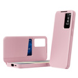 Flip case for Samsung Galaxy A55 5G, Smart View Wallet, pink