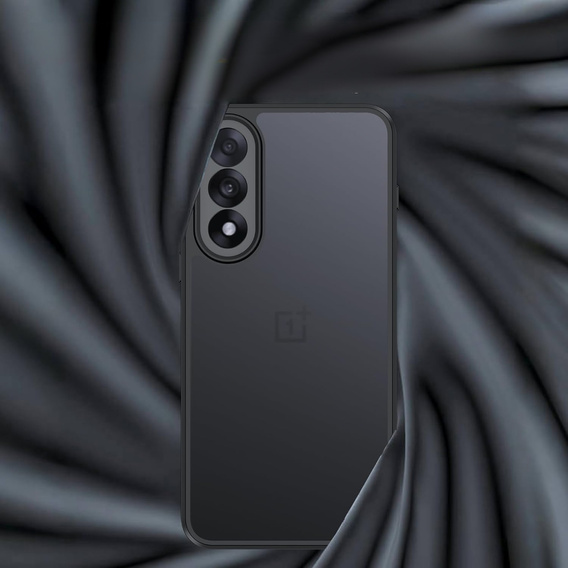 Case for OnePlus Nord 5, Fusion Hybrid, transparent / black