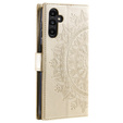 Flip case for Samsung Galaxy S23 FE, Mandala, gold