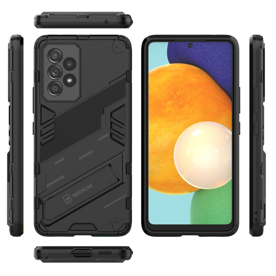 Case for Samsung Galaxy A53 5G, Military kickstand, blue