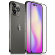 3D Tempered Glass for iPhone 14 Pro, black