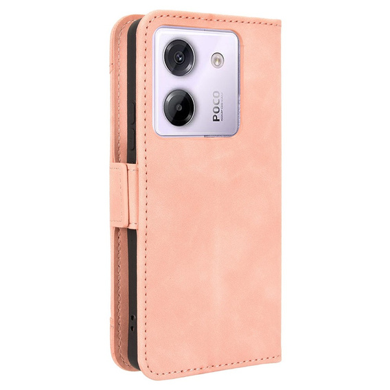 Flip case for Xiaomi Poco M7 Pro 5G, Card Slot, pink