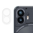 2x ERBORD tempered glass for camera to Nothing Phone 2, transparent