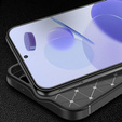 Case for Poco F5 5G, Carbon Gel, black