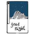 Case for Samsung Galaxy Tab S10 Lite / S10 FE / S9 FE, with flap, sleeping cat