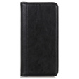 Case for Google Pixel 8 Pro, Wallet Litchi Leather, black