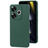 Case for Xiaomi Poco F6, Silicone Lite, green