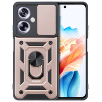 Case for Oppo A79 5G, CamShield Slide, pink rose gold