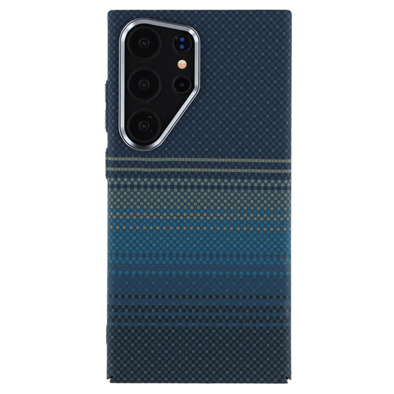 MagSafe's Samsung Galaxy S25 Ultra Case, Carbon Fiber, blue
