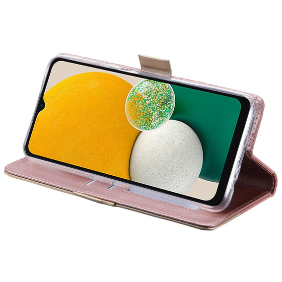 Flip case for Samsung Galaxy A54 5G, Wallet Pocket Zipper Lace, pink