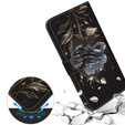 Flip case for Infinix Hot 40i, Wallet, Rose black