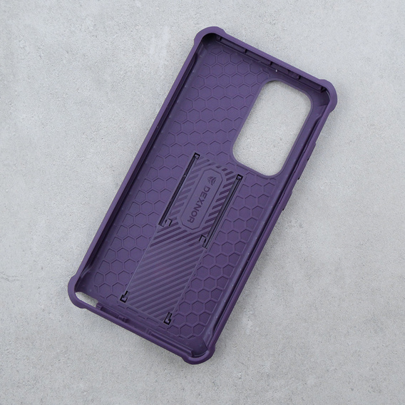 Armored case for Samsung Galaxy S23 Ultra, Dexnor Full Body (Two Frames), purple