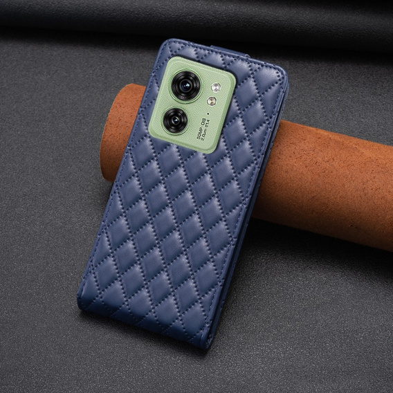 Flip case for Motorola Edge 40 5G, Wallet, BINFEN COLOR, blue