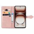 Flip case for Oppo A40 / Oppo A40m, Mandala, pink rose gold