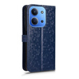 Flip case for Xiaomi Redmi 15C 4G/LTE, Wallet Rhombus, blue
