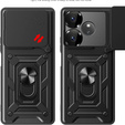 Case for Realme GT 6 / 6T, CamShield Slide, black