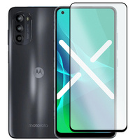 3D Tempered Glass for Motorola Moto G52 4G, blue