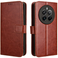 Flip case for Realme 12 Pro 5G / 12 Pro+ 5G, Crazy Horse Wallet, brown