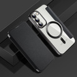 Flip case for Samsung Galaxy S23, Wallet, MagSafe, black