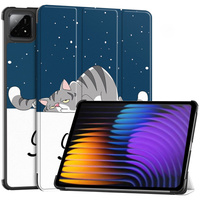 Case for Xiaomi Pad 7 / 7 Pro, Smartcase, sleeping cat
