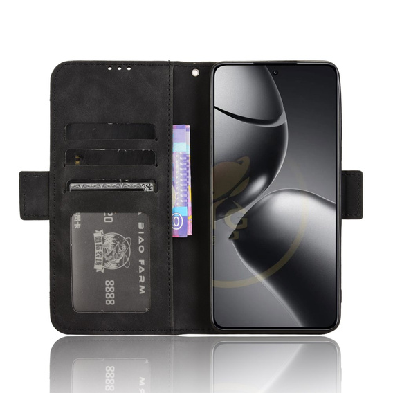 Flip case for Xiaomi 14T Pro, Card Slot, black