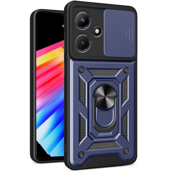 Case for Infinix Hot 30i, CamShield Slide, blue