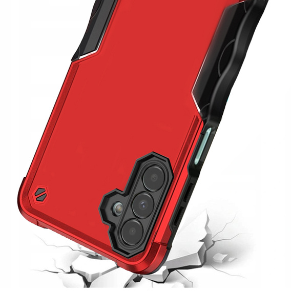 Armored case for Samsung Galaxy A14 4G/5G, Dual-Layer, red