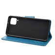 Flip case for Samsung Galaxy A12 / M12 / A12 2021, Butterfly, blue