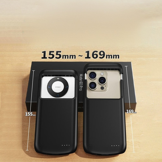 Universal Case with 10000mAh Type-C Battery - black