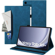 Case for Samsung Galaxy Tab A9+, Classic, with space for stylus, blue