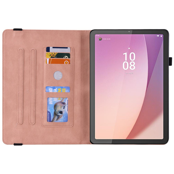 Case for Lenovo Tab M9, Butterfly, pink