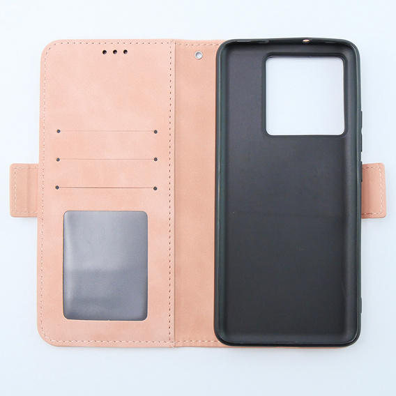 Flip case for Xiaomi 13T / 13T Pro, Card Slot, pink
