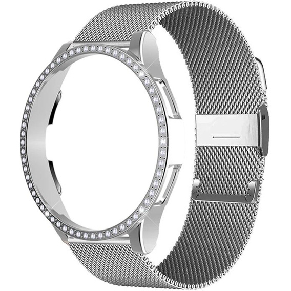 Milanese Bracelet Strap + Case for Samsung Galaxy Watch 7 44mm