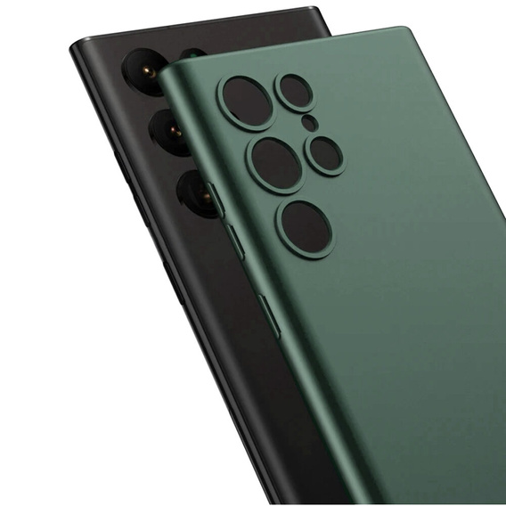 Case for Samsung Galaxy S24 Ultra, GKK Slim CamShield, green