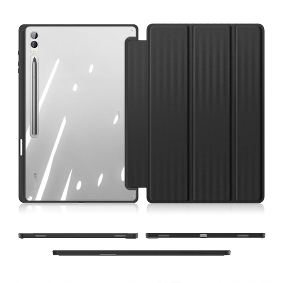 Case for Samsung Galaxy Tab S10 Ultra, Dux Ducis TOBY, black