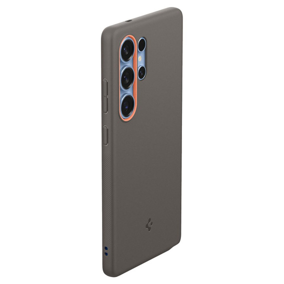 Spigen case for Samsung Galaxy S25 Ultra, Nano Pop MagSafe, grey + 9H tempered glass