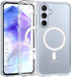 Case for Samsung Galaxy A17 5G, for MagSafe, reinforced, transparent
